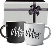 Mr En Mrs Mokken Koffie Set, Unieke Huwelijksgift Voor Het Paar, Giften Voor Verloving, Zijn Verjaardag, Bruid En Bruidegom