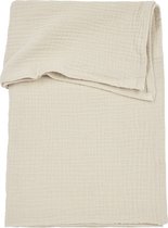 Meyco Baby Uni wieglaken - pre-washed hydrofiel - soft sand - 75x100cm - 0.3 TOG