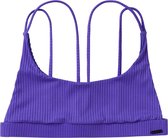 Mystic Bodil Strappy Bikini Top - 240222 - Purple - 40