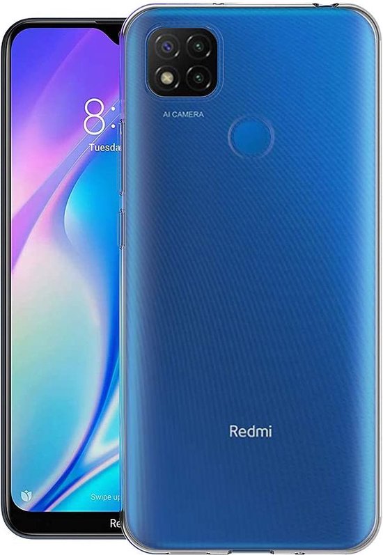 Coque Souple Transparente NOVAGO Pour Xiaomi Redmi 9C - Anti-choc, Silicone/gel - Neuf Emballé