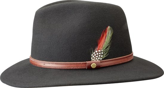 Stetson Traveller feutre de laine 2598102 noir M