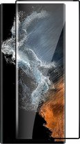 DrPhone MMA - Screenprotector - Veiligheidsglas - Volledig Bescherming - Gehard Glas - Geschikt voor Samsung Galaxy S22 Ultra Black