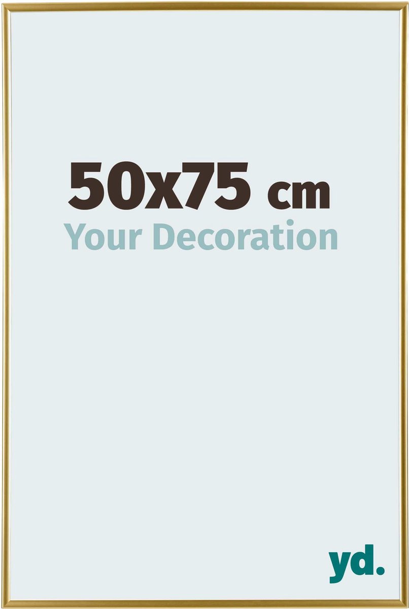 yd. Your Decoration - Fotolijst 50x75 cm - Kunststof - Goud - Evry