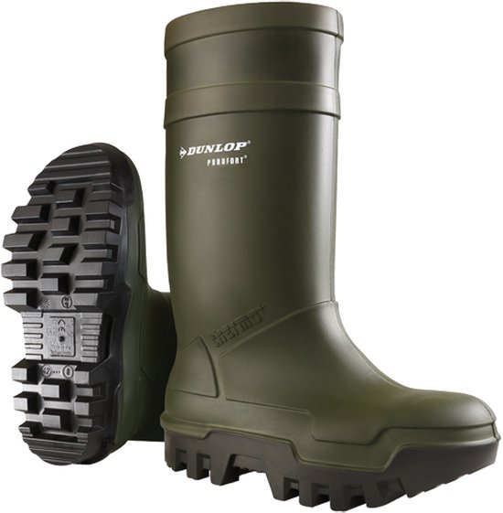 Dunlop Safety Boot S5 Thermo Plus Green - Bottes de travail - 42