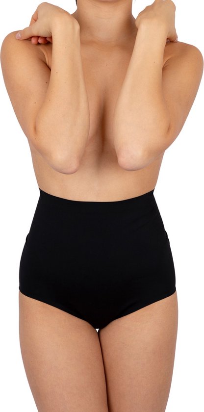 Nomi Shapewear - Corrigerende slip voor dames - Corrigeert de Buik - Zwart - maat XL