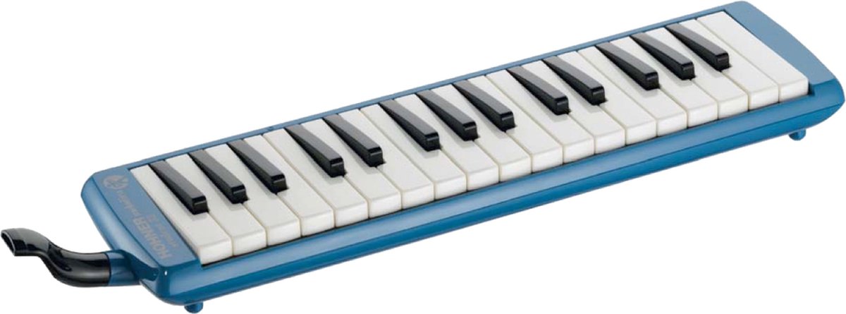 Hohner Studet Melodica 32 blauw incl. Etui en accessoires - Melodica