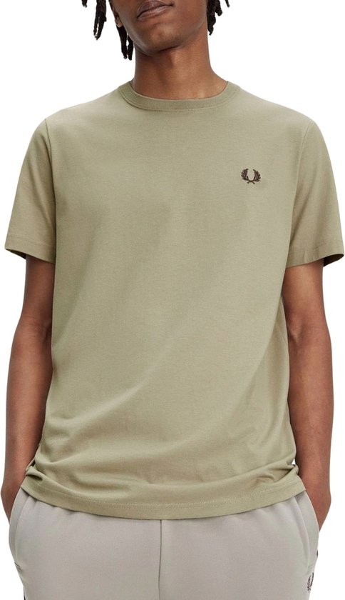 Fred Perry Crew Neck T-shirt Mannen - Maat S