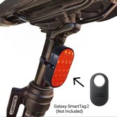 FietsReflector voor Samsung SmartTag 2- Fiets Reflector - Antidiefstal Tracering - Fiets Reflector voor Samsung SmartTAG 2 - Fiets Antidiefstal - Rood- Smarttag niet inbegrepen- Samsung smarttag 2