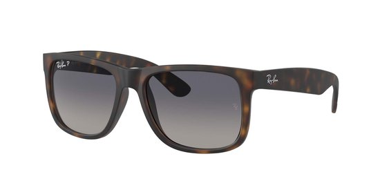 Ray Ban - Justin - Rubber Havana - Dark Grey Polar — afbeelding 2