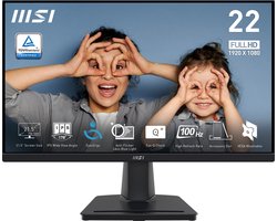 MSI PRO MP225 computer monitor 54,6 cm (21.5") 1920 x 1080 Pixels Full HD LED Zwart