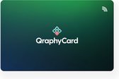 Digitaal Visitekaartje | NFC én QR-Code | Contactgegevens eenvoudig delen | Green Gradient | QraphyCard