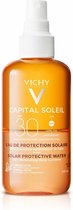 Vichy Capital Soleil SPF30 Zonbeschermend Water Optimale Bruine Teint - Lichaam 200ml