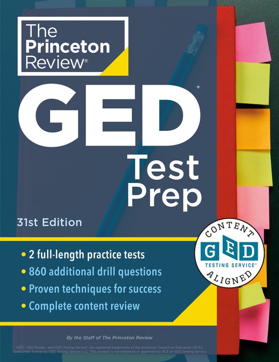 College Test Preparation- Princeton Review GED Test Prep, 31 ... - cover