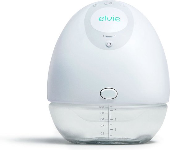 Elvie Pump  Enkele Elektrische Borstkolf - Draagbaar - Hands-free - Geluidsloos - Incl. 2 flessen
