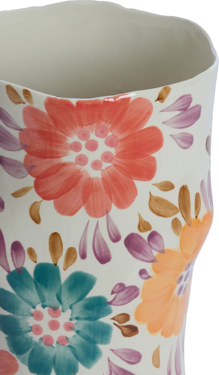 Light & Living Vaas FLORI - 20x19.5x40cm - Rood