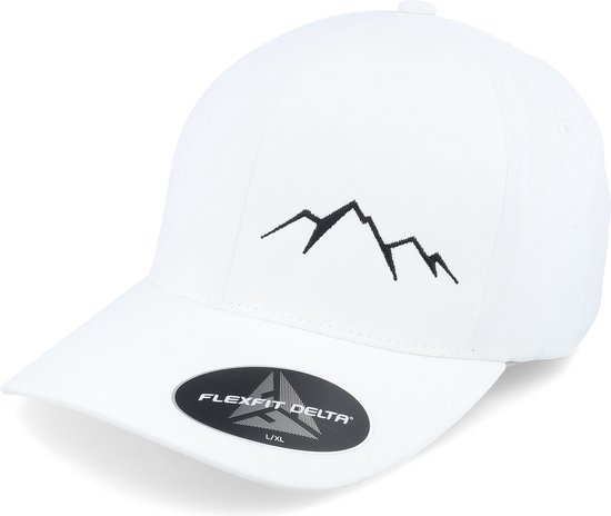 Hatstore- Small Mountain Delta White Flexfit - Wild Spirit Cap