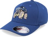 Hatstore- Kids Big Wheels Monster Truck Royal Blue Flexfit - Kiddo Cap Cap
