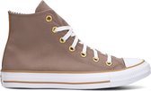 Converse Chuck Taylor All Star Herringbone Hoge sneakers - Dames - Taupe - Maat 39