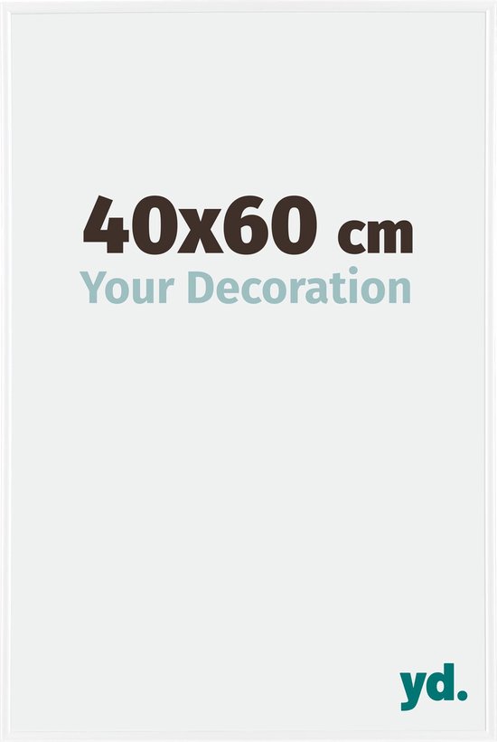 Cadre Photo Your Decoration Evry - 40x60cm - Wit Brillant