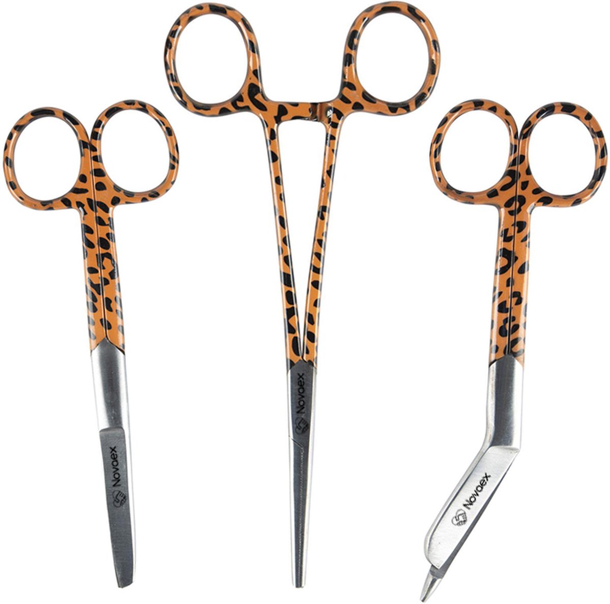 Goedkoopste Verpleegkundige scharenset Panther - MDR Certificaat - verbandschaar - verpleegkundige schaar - kocher - 4mm - verpleegkundige accessoires - verpleegkundige cadeau