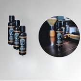 Barnie Cosmetics® Barnie shampoo 3 stuks - gezichtsreiniger - baard verzorging - - baardconditioner - baard shampoo - gemaakt voor echte mannen - 120ml