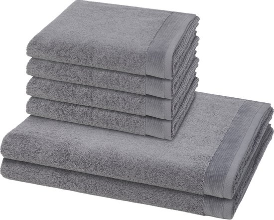 Möve Sonstiges 4 X handdoek 2 X douchehanddoek - in set 6 pack Premium