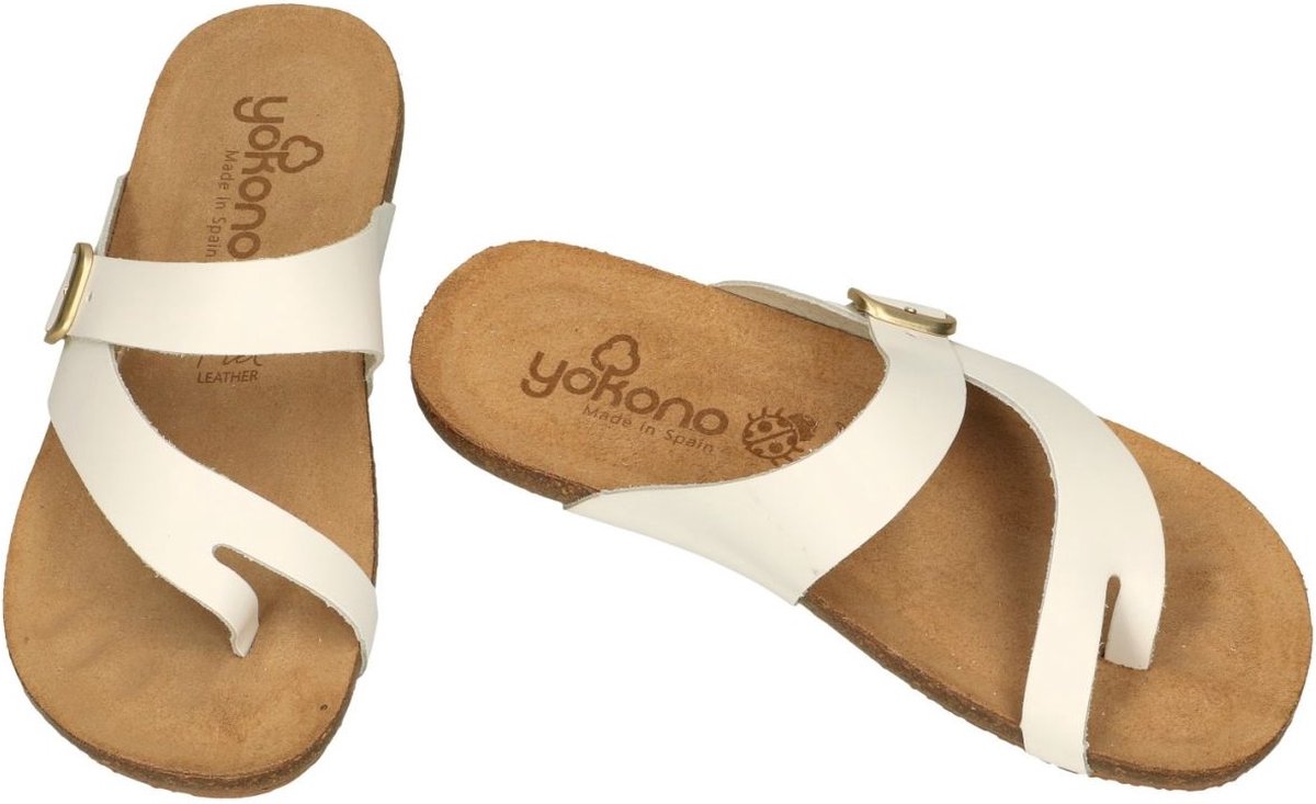 Yokono Dames wit slippers muiltjes maat 41 bol