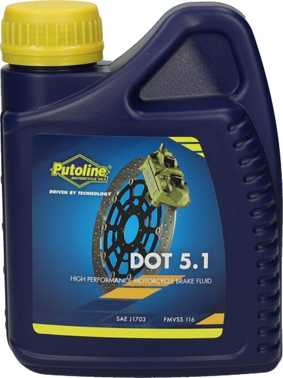 Putoline DOT 5.1 Brake Fluid Remvloeistof 500ml