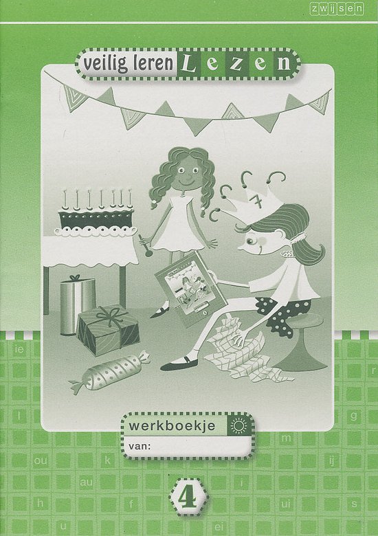 Veilig Leren Lezen (VLL) Kim versie Werkboekje Zon kern 4 (per stuk)