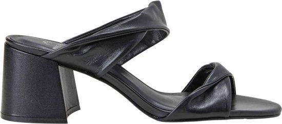 Mangará Dames schoenen Xaxim Geitenleer - 6,5cm blokhak - Zwart - Maat 39