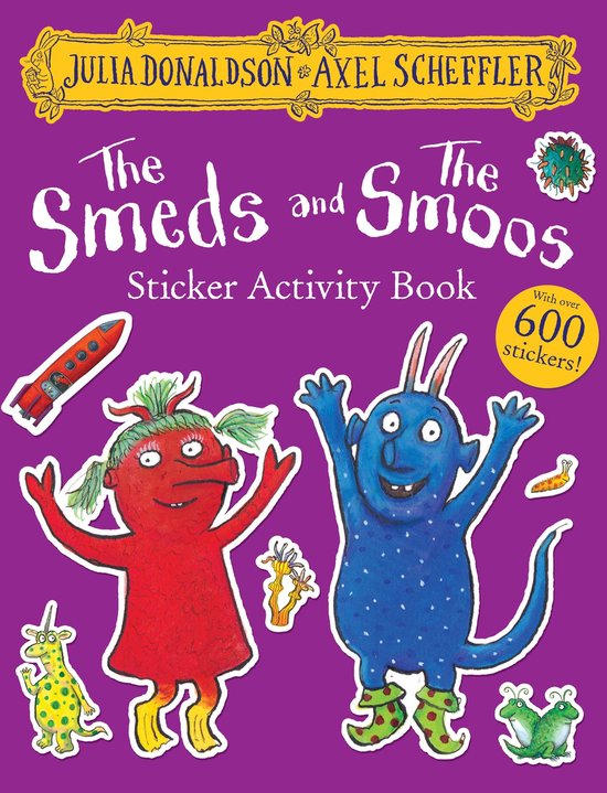 The Smeds and the Smoos Sticker Book Activity Books 1 - cover