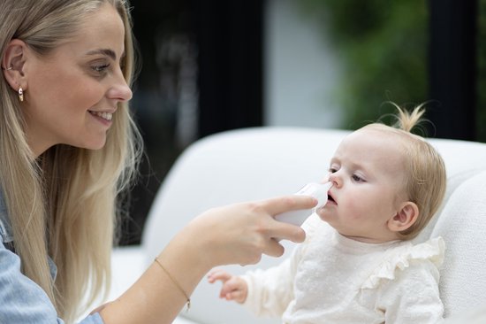 Youha® Baby neusreiniger - Elektrische neuszuiger - 3 zuiglevels - 2 opzetstukken - Inclusief USB - Vanaf 0 maanden van Youha — afbeelding 4