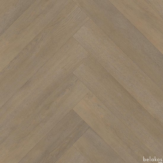 Belakos Palazzo Visgraat XL 71 | 1.87 m² | LIJM PVC Visgraat vloer | Walvisgraat | Eiken
