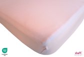 Drap-housse Steff 60x120 cm rose pastel avec label de qualité oeko-tex standard 100