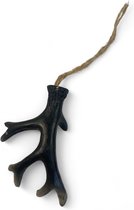 Decoratieve Hanger Gewei - Zwart - 9 cm