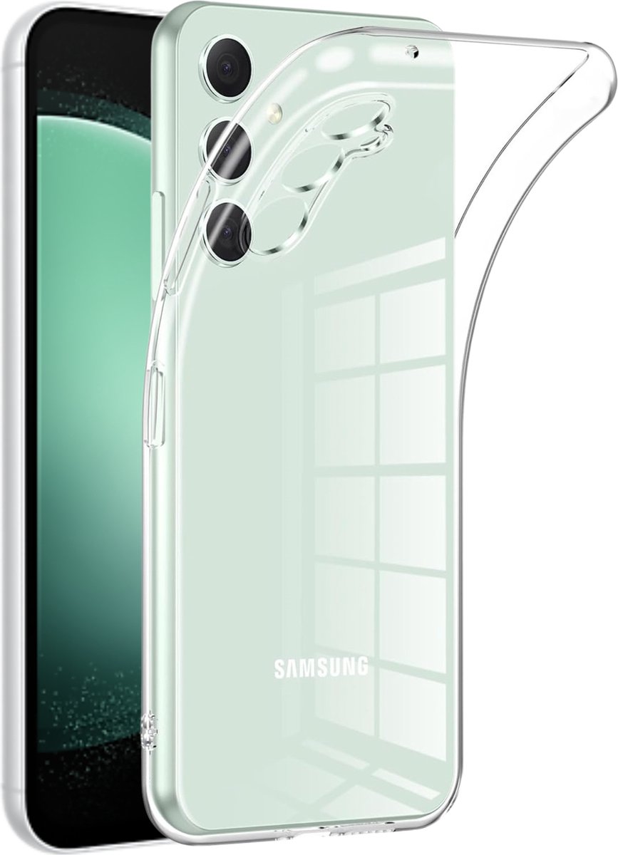 Hoesje voor Samsung Galaxy S23 FE backcover Shockproof siliconen Transparant