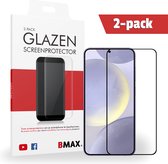 Pack de 2 Protecteurs d'écran BMAX adaptées au Samsung Galaxy S24 Plus - En verre trempé - Protections d'écran Samsung - Accessoires téléphone de téléphone - Téléphonie et accessoires - Verre de protection - Protections d'écran en Verres