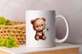 Mok Teddy dandelion - Cute - Gift - Cadeau - Adorable - Sweet - Charming - Schattig - Lief - Snoezig - Leuk