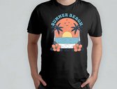 Summer Beach Club - T Shirt - VintageSummer - RetroSummer - SummerVibes - Nostalgic - VintageZomer - RetroZomer - NostalgischeZomer