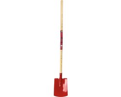 Synx Tools Kinderspade met opstapje Rood - Kinderspade - schepjes - Bats / Spade - Buitenspeelgoed - Tuinierspeelgoed - Zandbakspeelgoed - Speelgoed - Schopje - Kinderen - Totale lengte 73cm van Synx Tools — afbeelding 4