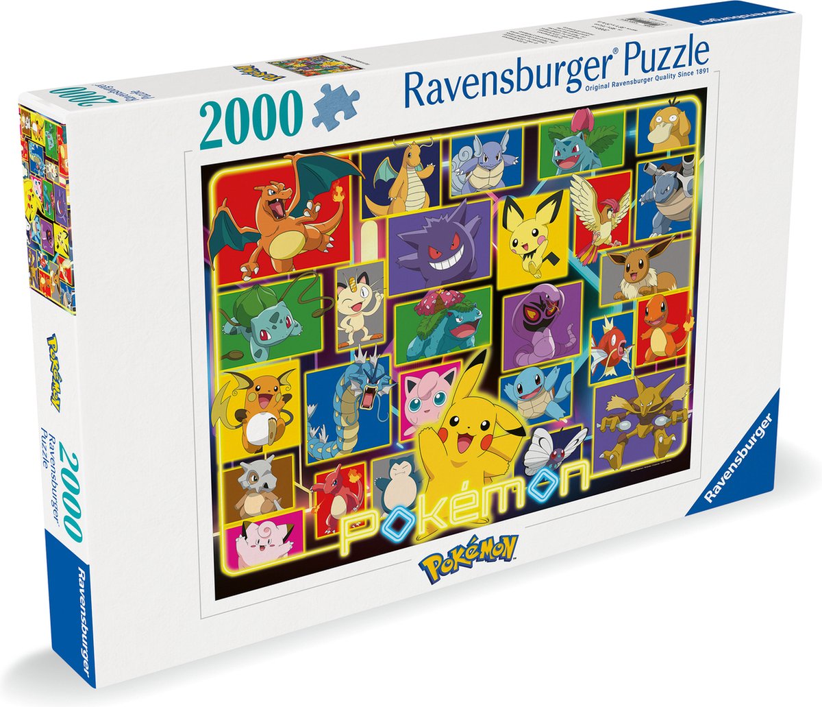 Ravensburger Pokémon Legpuzzel - 2000 stukjes