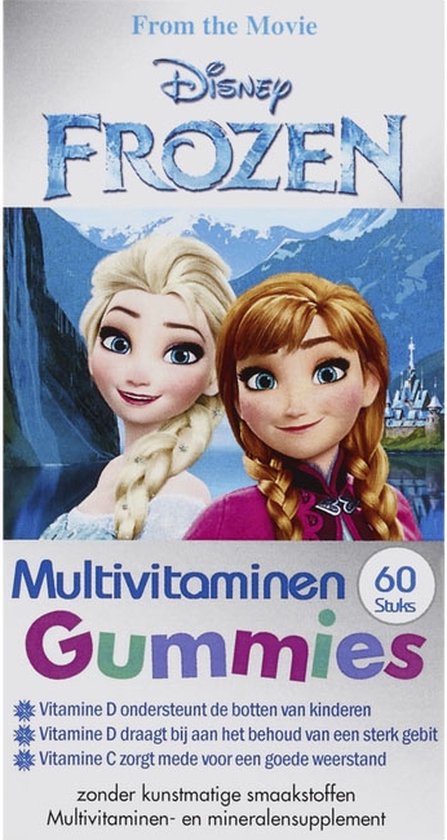 Disney - Kinder Multivitaminen - Frozen - 60 Stuks