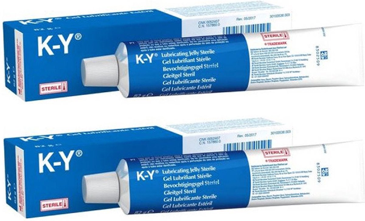 K-Y Glijmiddel 2x82gr