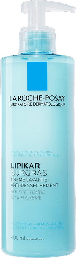 La Roche-Posay Lipikar Surgras - Douchemiddel - voor een droge tot zeer droge huid - 400ml