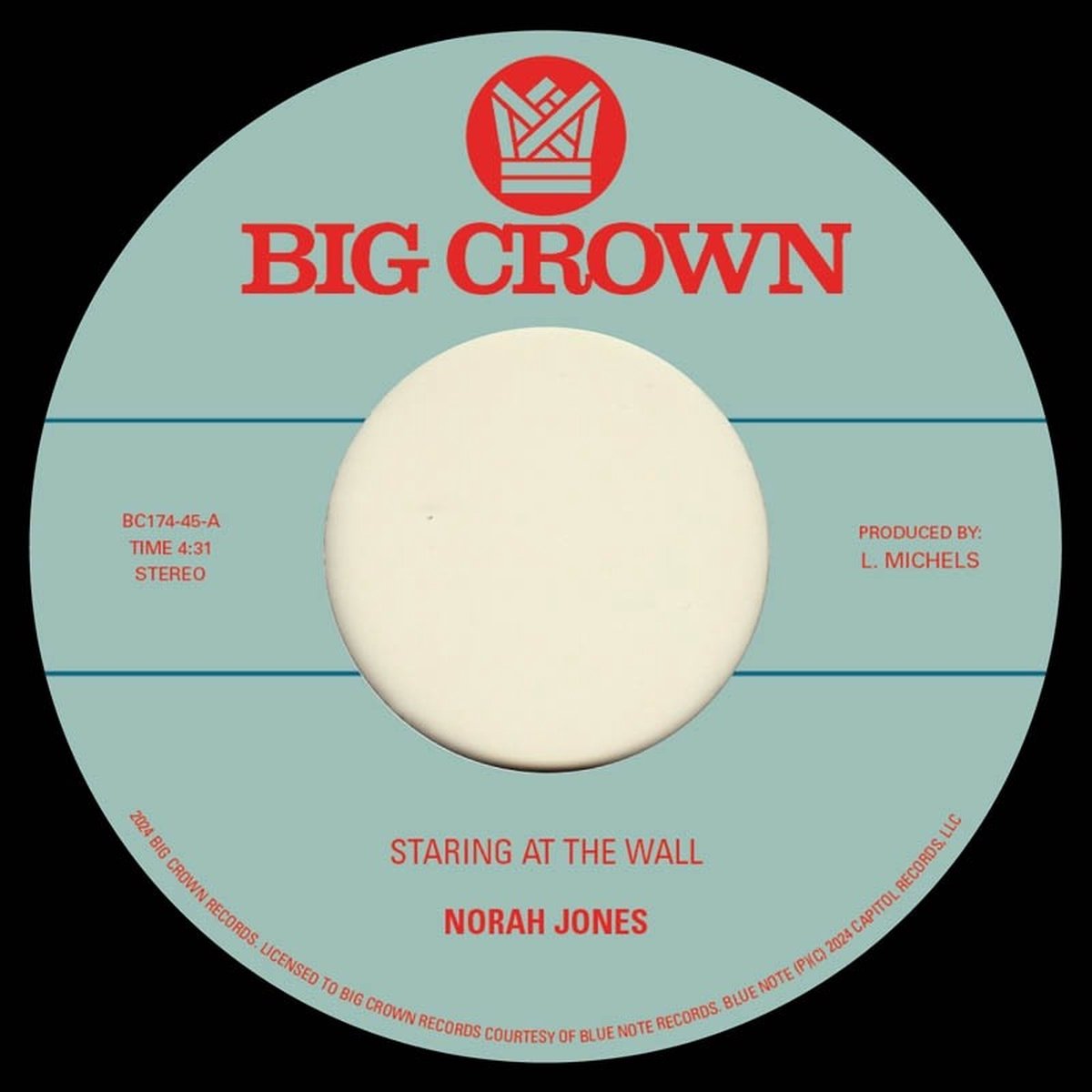 Norah Jones - Staring At The Wall (7" Vinyl Single)