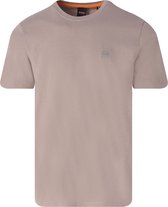 BOSS - T-shirt Tales Bruin - Heren - Maat XXL - Regular-fit