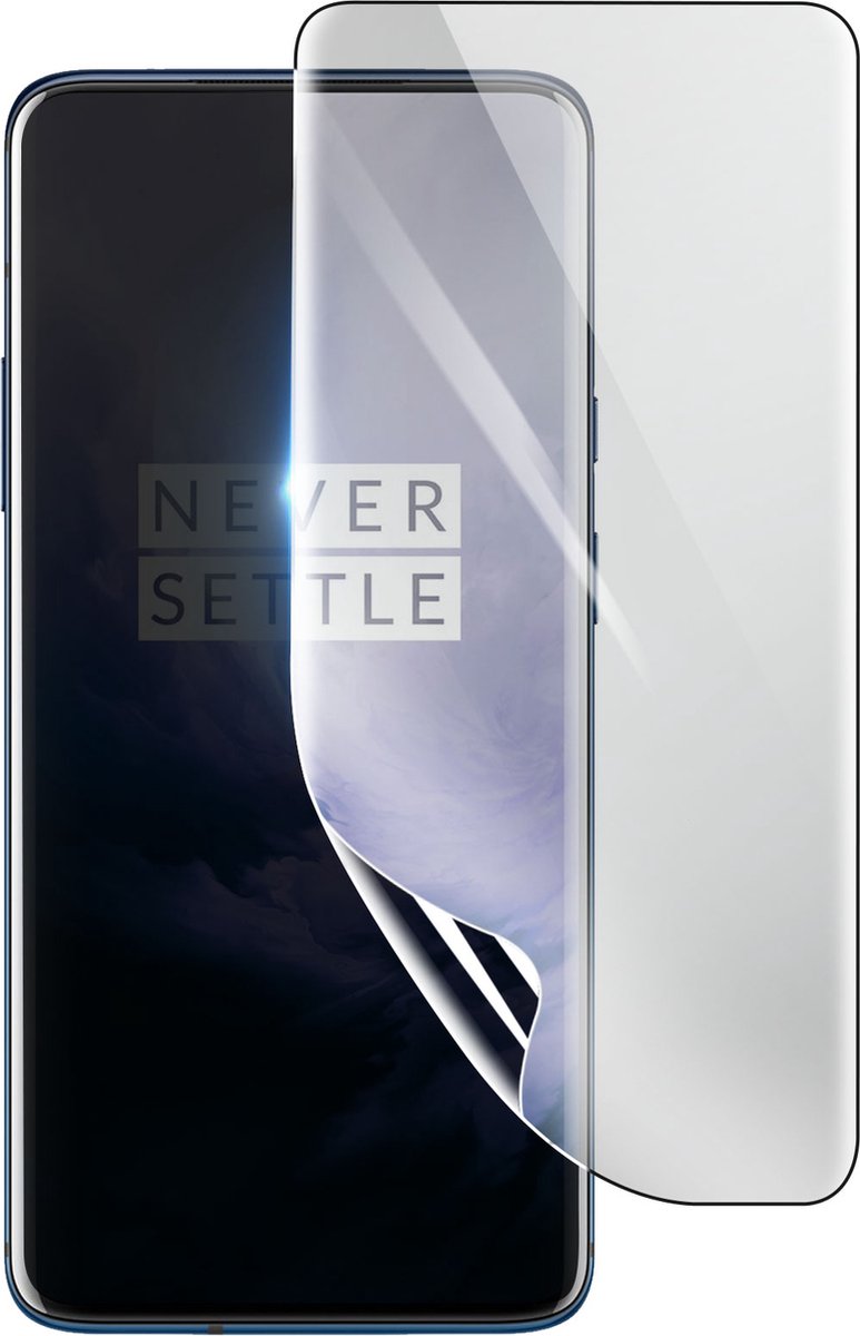 3mk, Geschikt voor Oneplus 7 Pro, Schokbestendige Hydrogel Screenprotector, Transparant