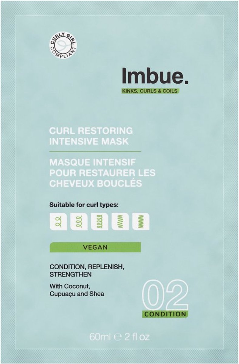 Imbue Curl Restoring Intensive Mask 60 ml