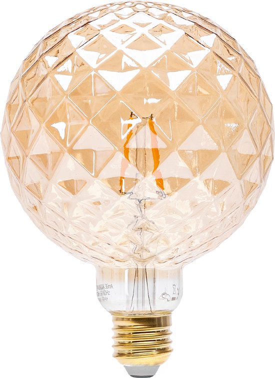 LED Lamp - Igia Glow Pineapple - E27 Fitting - 4W - Warm Wit 1800K - Amber