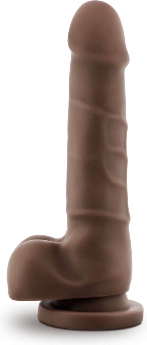 Goedkoopste Dr. Skin - Realistische Dildo Met Zuignap 20 cm - Chocolate